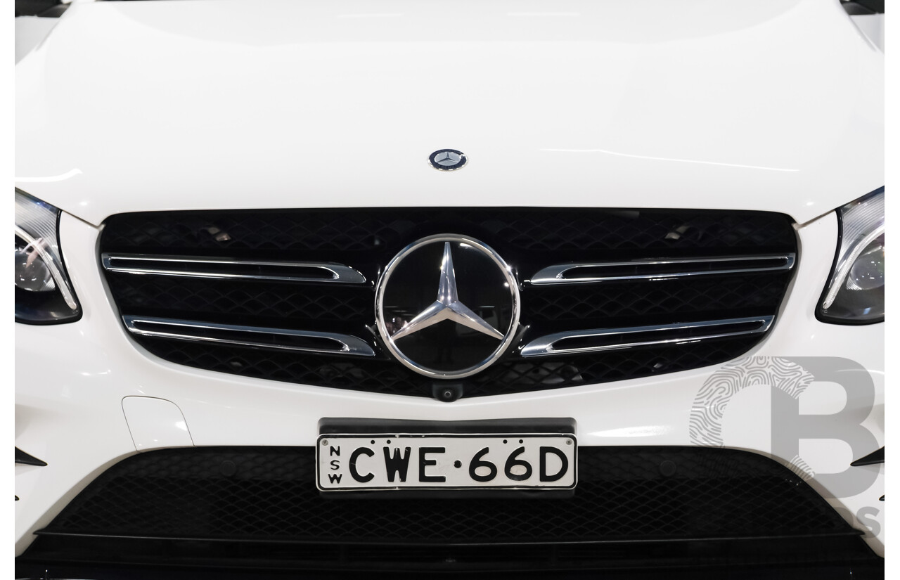 05/2016 Mercedes-Benz GLC 250 AMG Line (AWD) 253 4d Wagon Polar White Turbo 2.0L