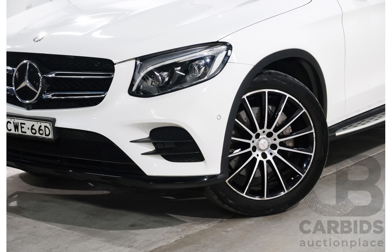 05/2016 Mercedes-Benz GLC 250 AMG Line (AWD) 253 4d Wagon Polar White Turbo 2.0L