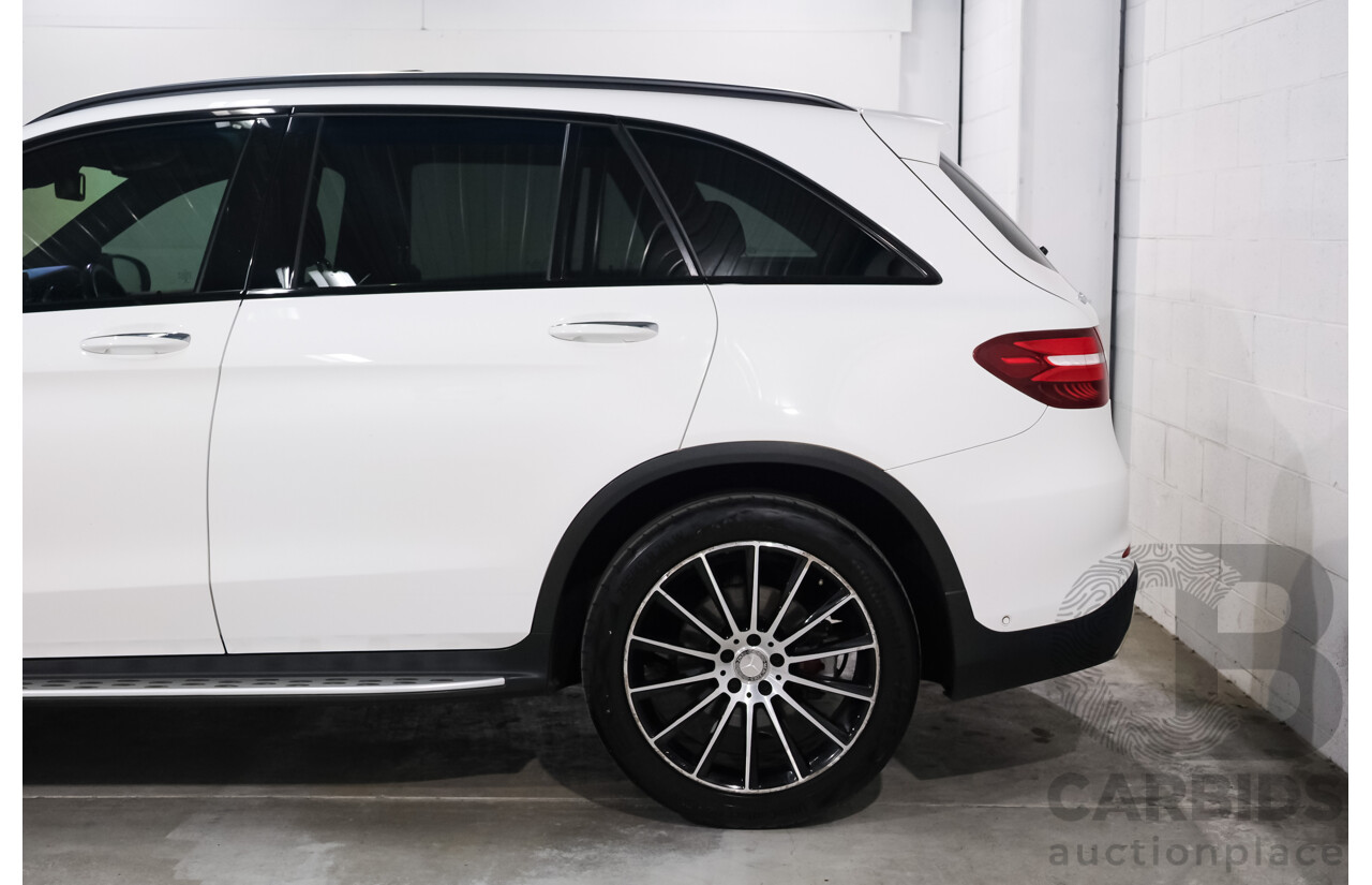 05/2016 Mercedes-Benz GLC 250 AMG Line (AWD) 253 4d Wagon Polar White Turbo 2.0L