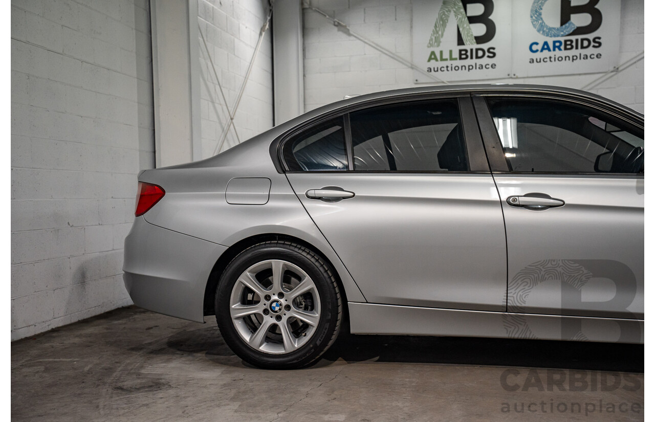7/2014 BMW 320i F30 MY14 Upgrade 4d Sedan Glacier Silver Metallic Turbo 2.0L
