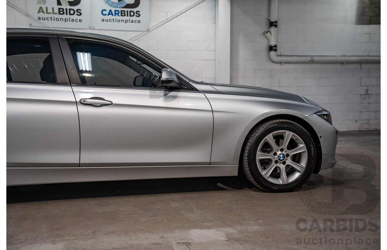 7/2014 BMW 320i F30 MY14 Upgrade 4d Sedan Glacier Silver Metallic Turbo 2.0L