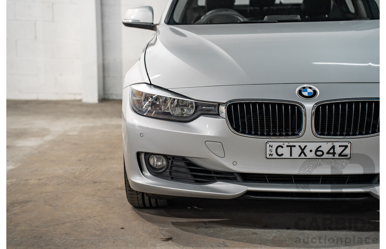 7/2014 BMW 320i F30 MY14 Upgrade 4d Sedan Glacier Silver Metallic Turbo 2.0L