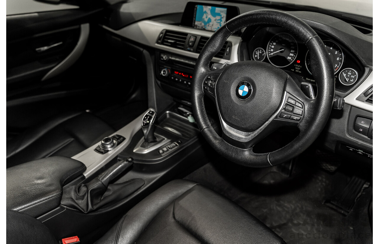 7/2014 BMW 320i F30 MY14 Upgrade 4d Sedan Glacier Silver Metallic Turbo 2.0L