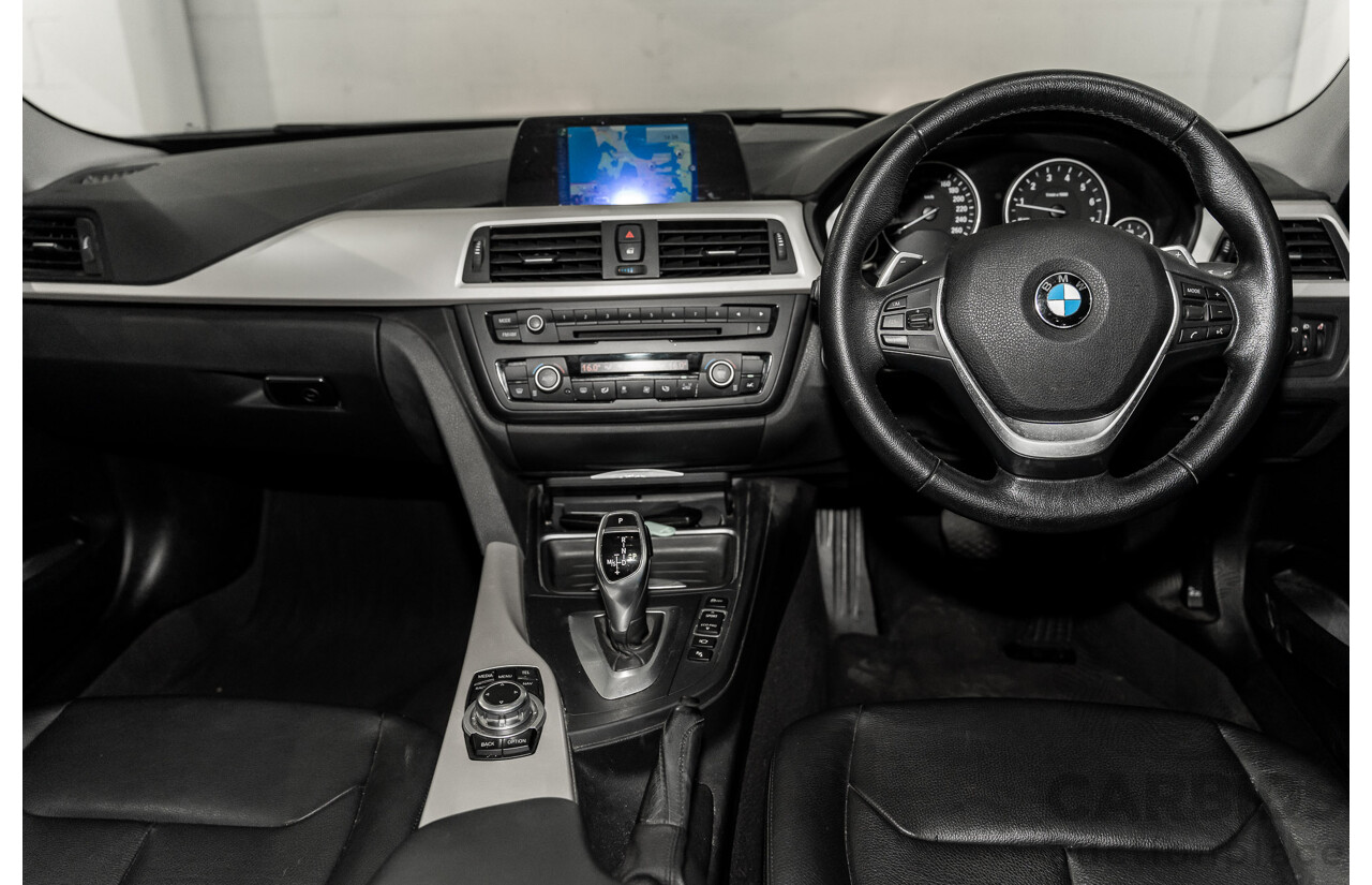 7/2014 BMW 320i F30 MY14 Upgrade 4d Sedan Glacier Silver Metallic Turbo 2.0L