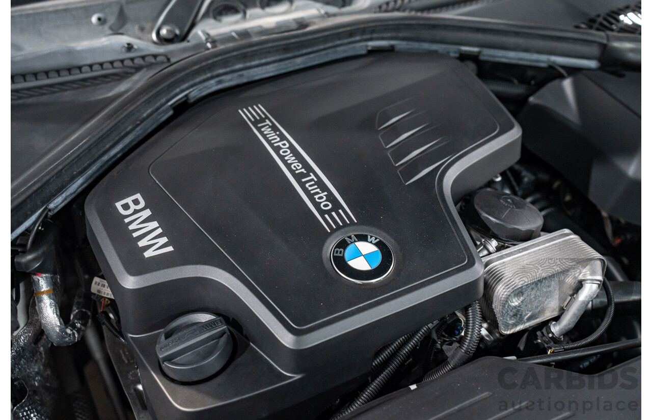 7/2014 BMW 320i F30 MY14 Upgrade 4d Sedan Glacier Silver Metallic Turbo 2.0L