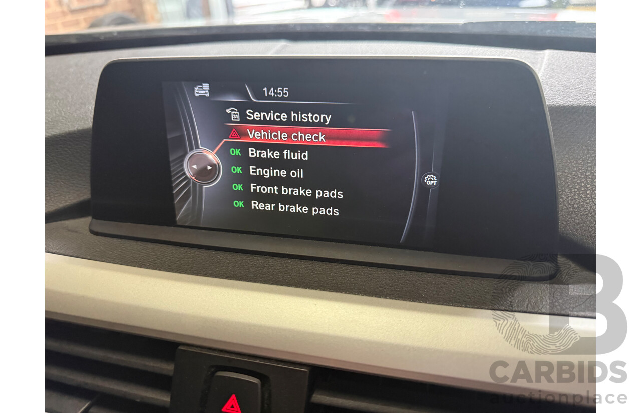 7/2014 BMW 320i F30 MY14 Upgrade 4d Sedan Glacier Silver Metallic Turbo 2.0L