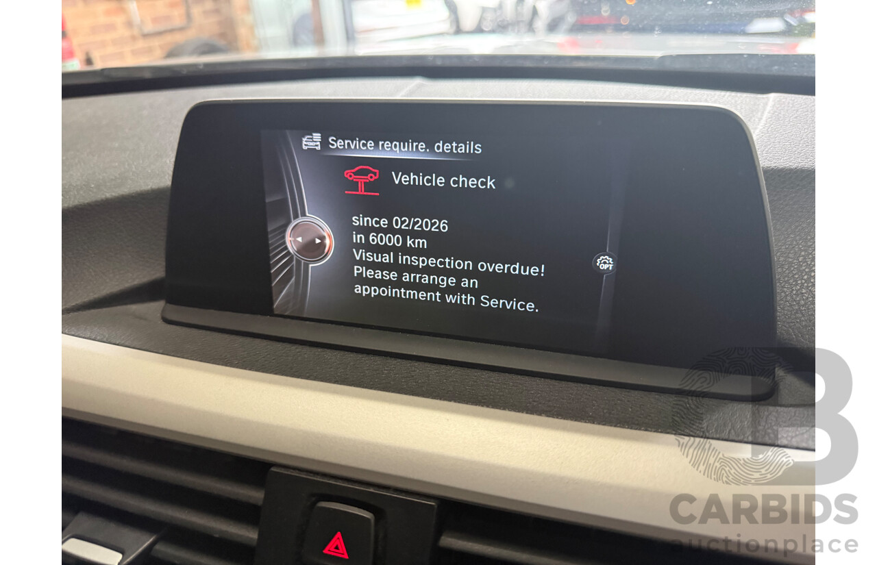 7/2014 BMW 320i F30 MY14 Upgrade 4d Sedan Glacier Silver Metallic Turbo 2.0L