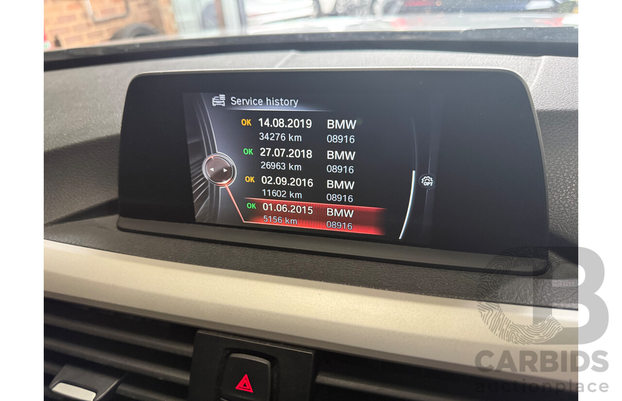7/2014 BMW 320i F30 MY14 Upgrade 4d Sedan Glacier Silver Metallic Turbo 2.0L