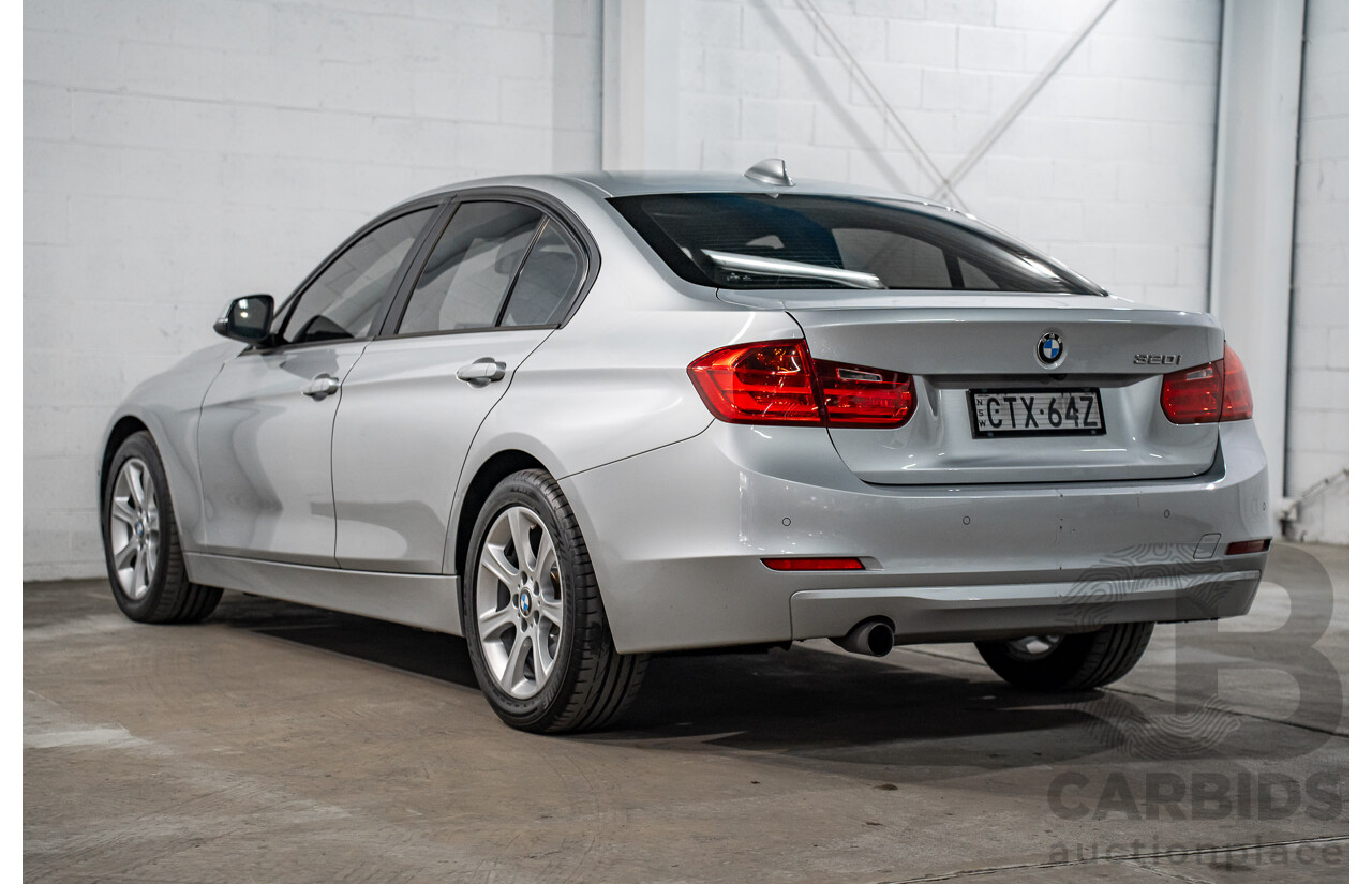 7/2014 BMW 320i F30 MY14 Upgrade 4d Sedan Glacier Silver Metallic Turbo 2.0L
