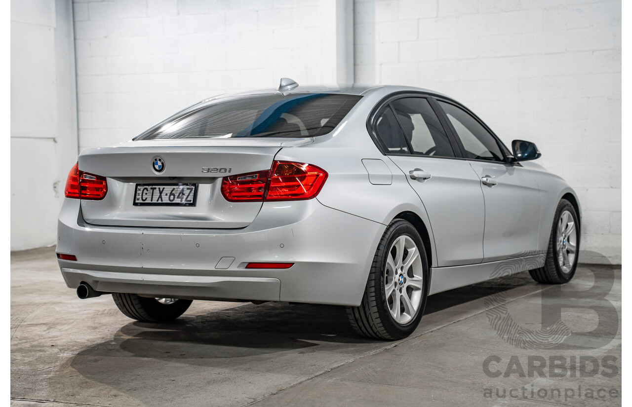 7/2014 BMW 320i F30 MY14 Upgrade 4d Sedan Glacier Silver Metallic Turbo 2.0L
