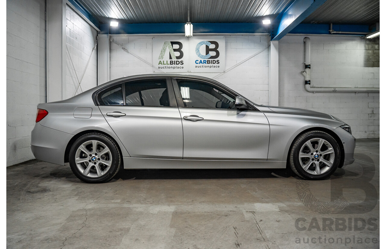 7/2014 BMW 320i F30 MY14 Upgrade 4d Sedan Glacier Silver Metallic Turbo 2.0L