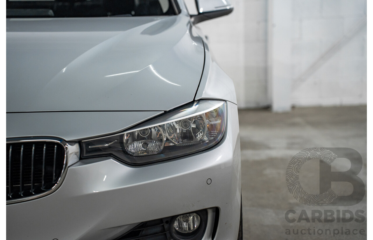 7/2014 BMW 320i F30 MY14 Upgrade 4d Sedan Glacier Silver Metallic Turbo 2.0L