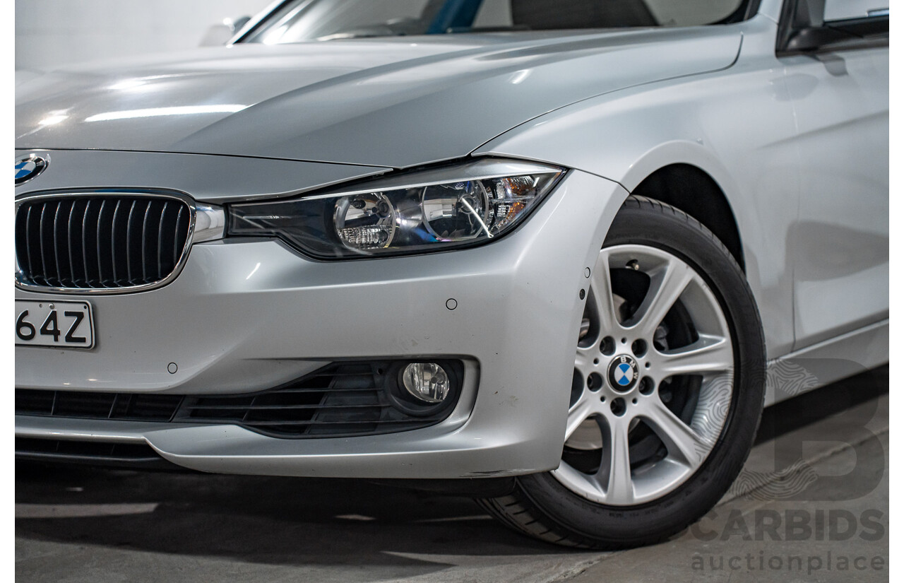7/2014 BMW 320i F30 MY14 Upgrade 4d Sedan Glacier Silver Metallic Turbo 2.0L