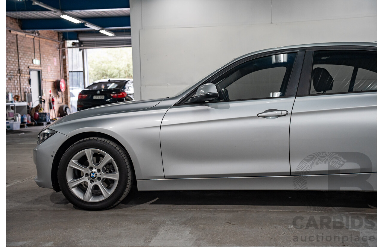 7/2014 BMW 320i F30 MY14 Upgrade 4d Sedan Glacier Silver Metallic Turbo 2.0L