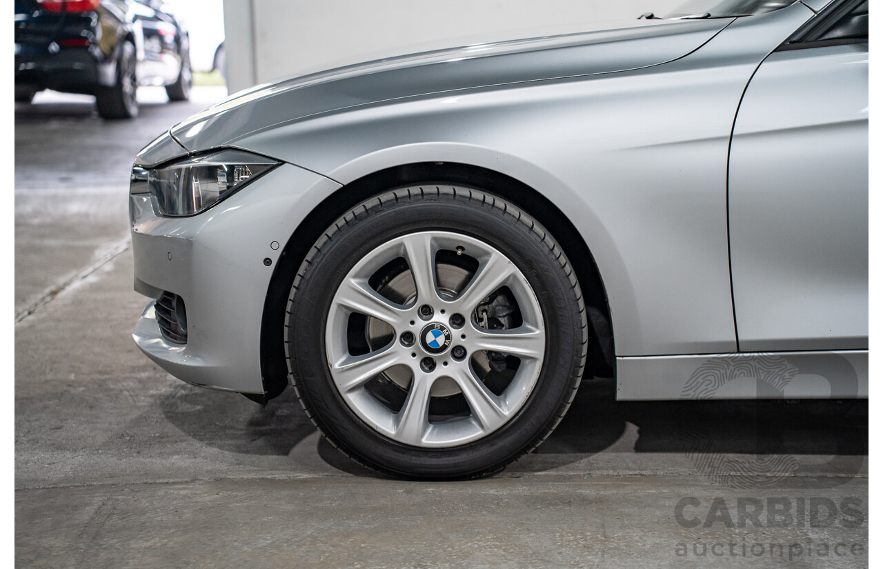 7/2014 BMW 320i F30 MY14 Upgrade 4d Sedan Glacier Silver Metallic Turbo 2.0L
