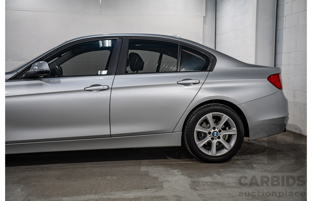 7/2014 BMW 320i F30 MY14 Upgrade 4d Sedan Glacier Silver Metallic Turbo 2.0L