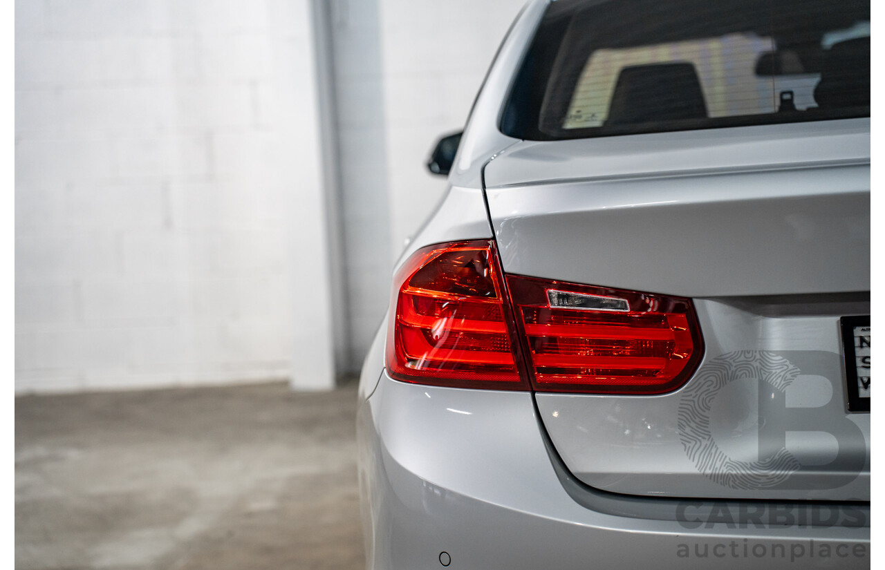 7/2014 BMW 320i F30 MY14 Upgrade 4d Sedan Glacier Silver Metallic Turbo 2.0L