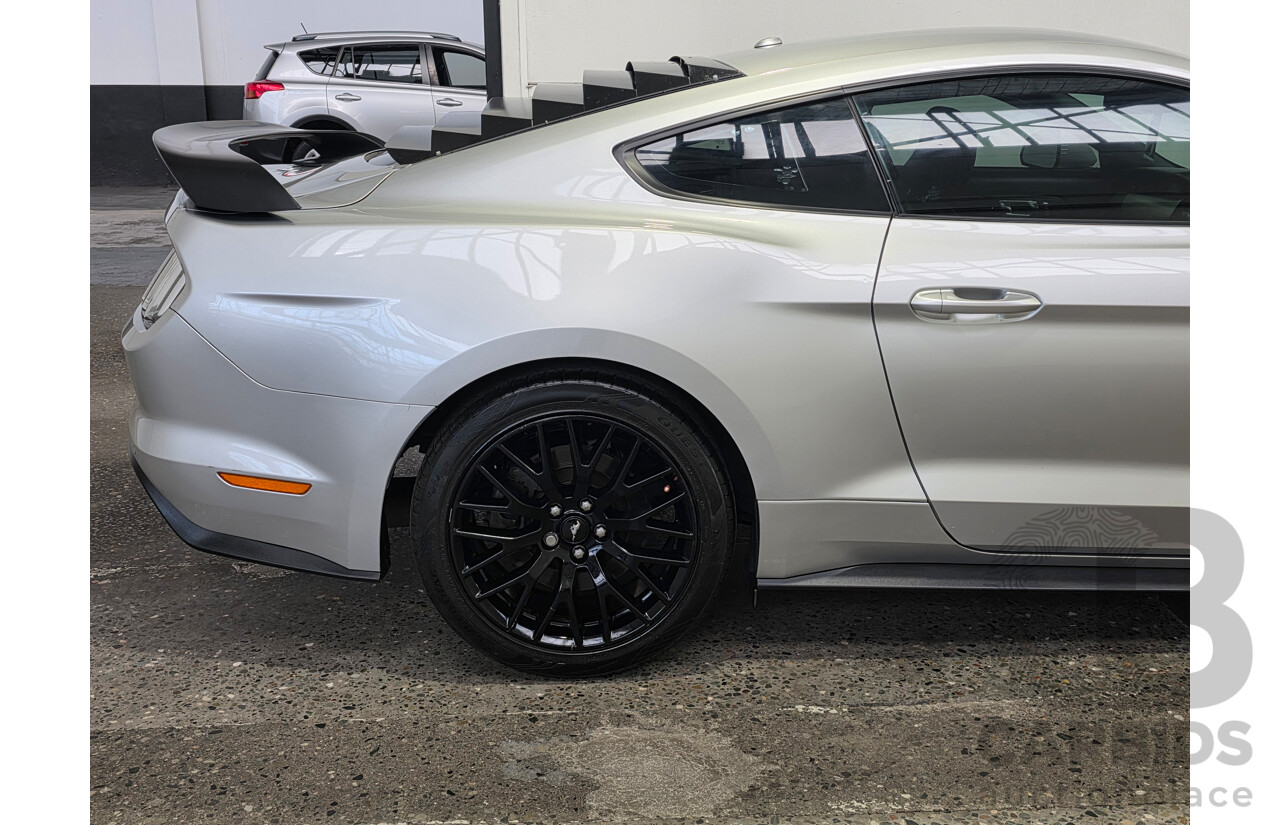 4/2017 Ford Mustang Fastback GT 5.0 FM MY17 2d Coupe Ingot Silver Metallic V8 5.0L