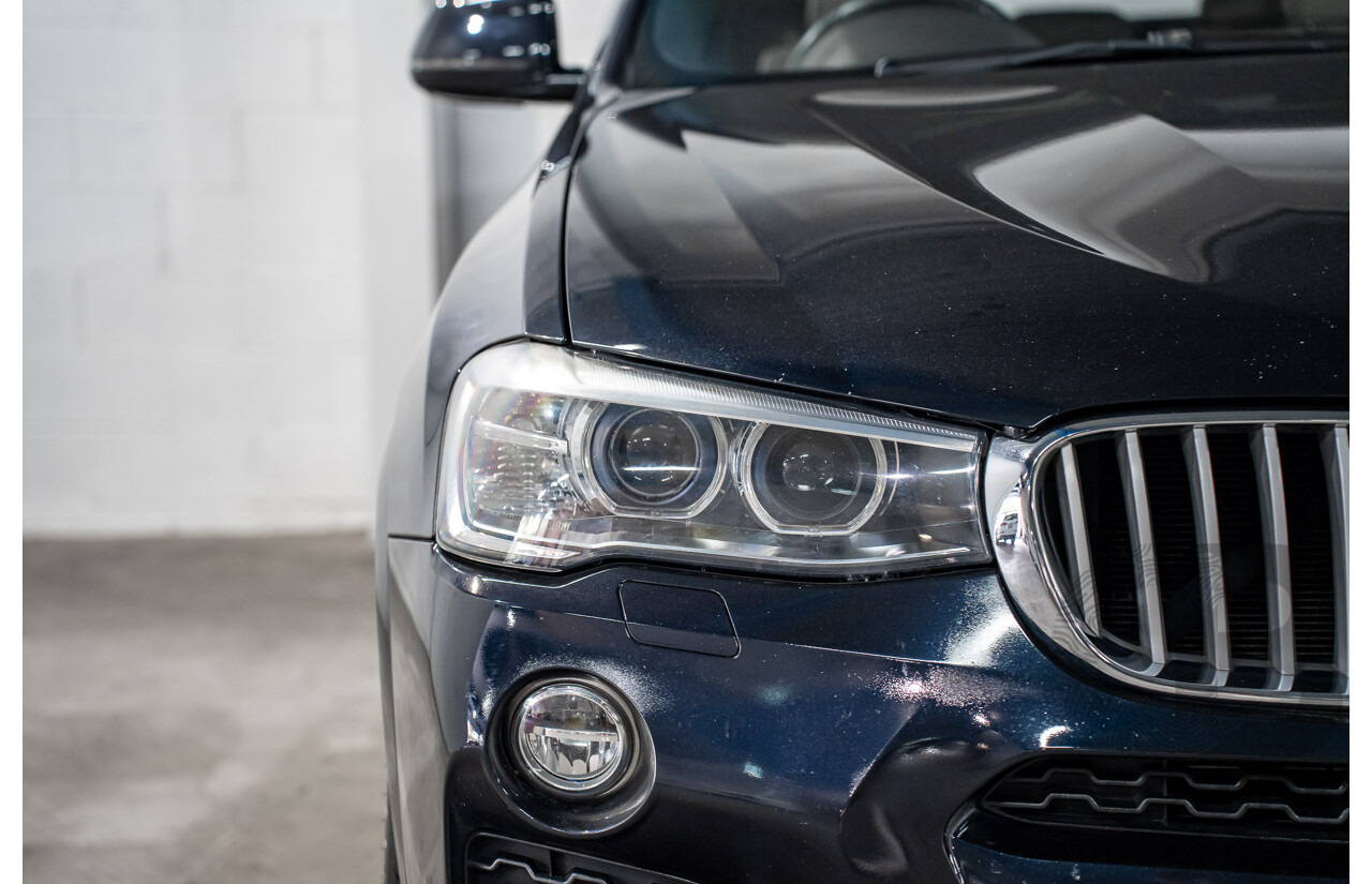 8/2015 Bmw X4 Xdrive 35i M Sport F26 MY15 5d Coupe Carbon Black Metallic Turbo 3.0L