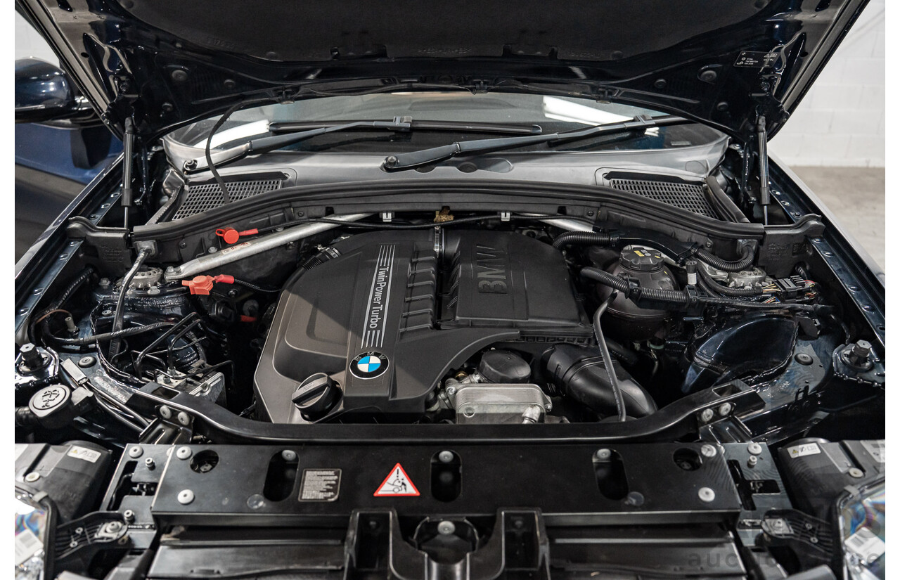 8/2015 Bmw X4 Xdrive 35i M Sport F26 MY15 5d Coupe Carbon Black Metallic Turbo 3.0L
