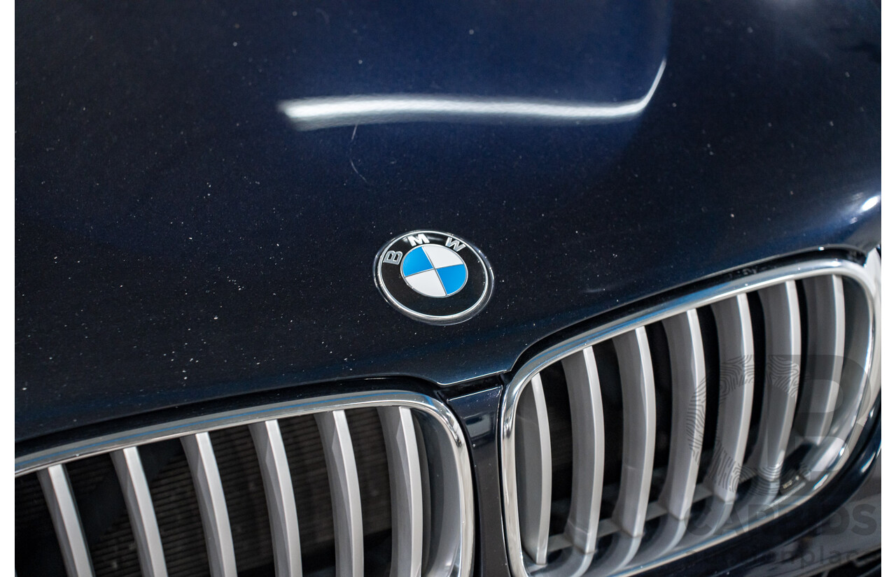 8/2015 Bmw X4 Xdrive 35i M Sport F26 MY15 5d Coupe Carbon Black Metallic Turbo 3.0L