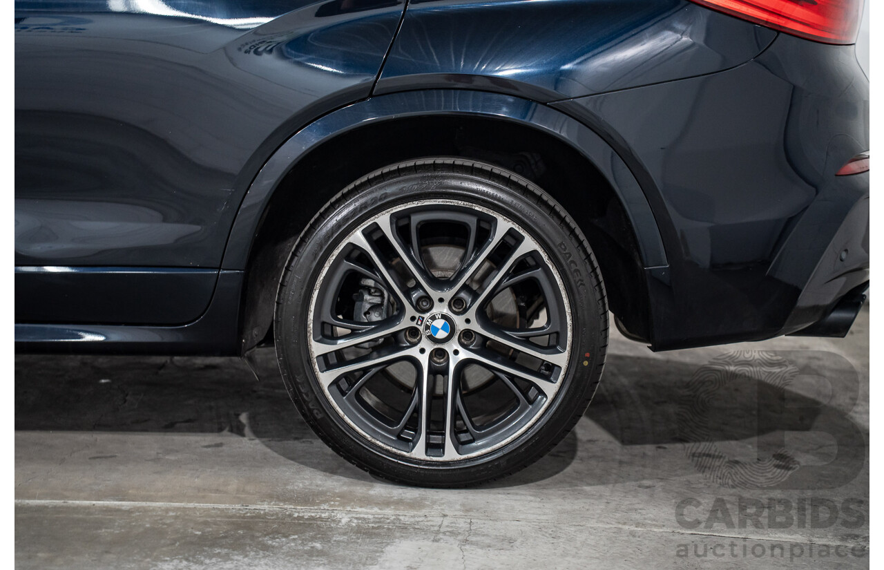 8/2015 Bmw X4 Xdrive 35i M Sport F26 MY15 5d Coupe Carbon Black Metallic Turbo 3.0L