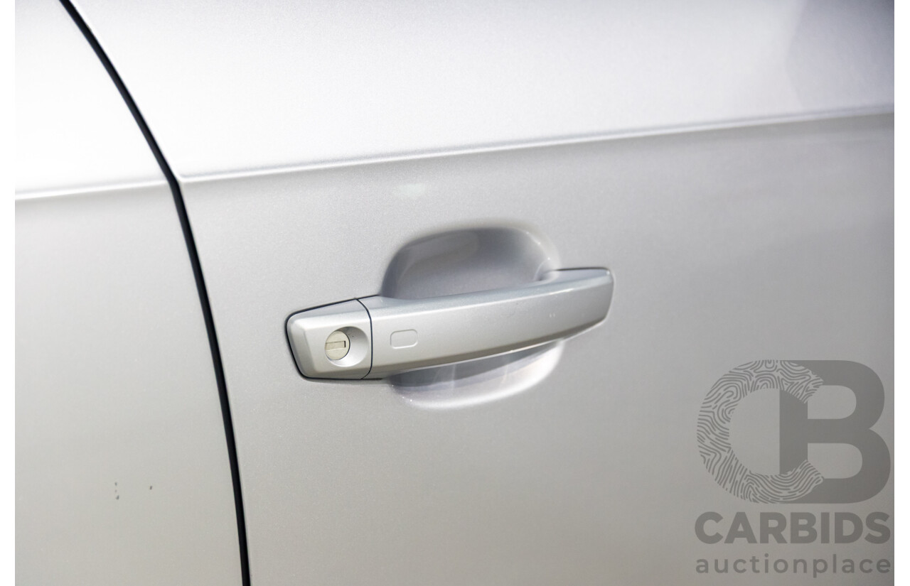 09/2015 Audi A3 SPORTBACK 1.6 TDI ATTRACTION FWD 8V MY16 5D Hatchback Ice Silver Metallic Turbo Diesel 1.6L