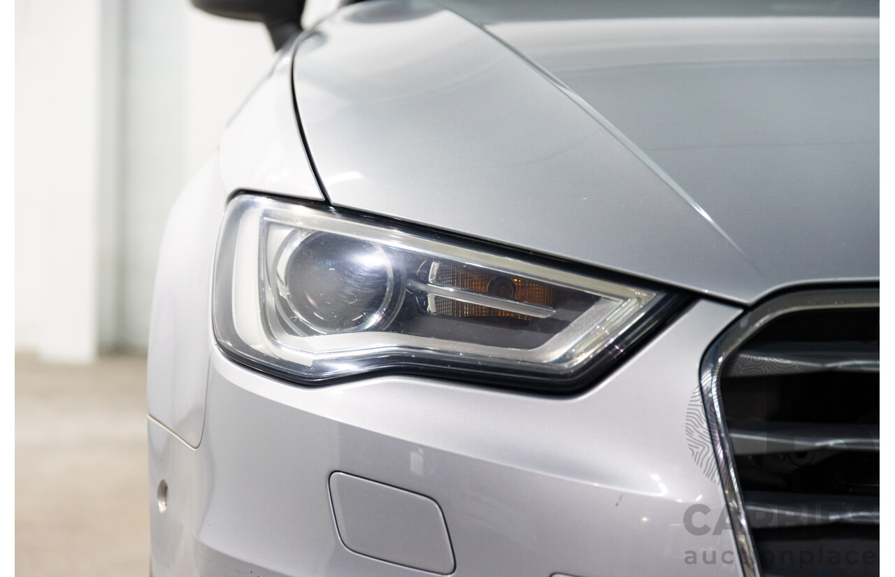 09/2015 Audi A3 SPORTBACK 1.6 TDI ATTRACTION FWD 8V MY16 5D Hatchback Ice Silver Metallic Turbo Diesel 1.6L