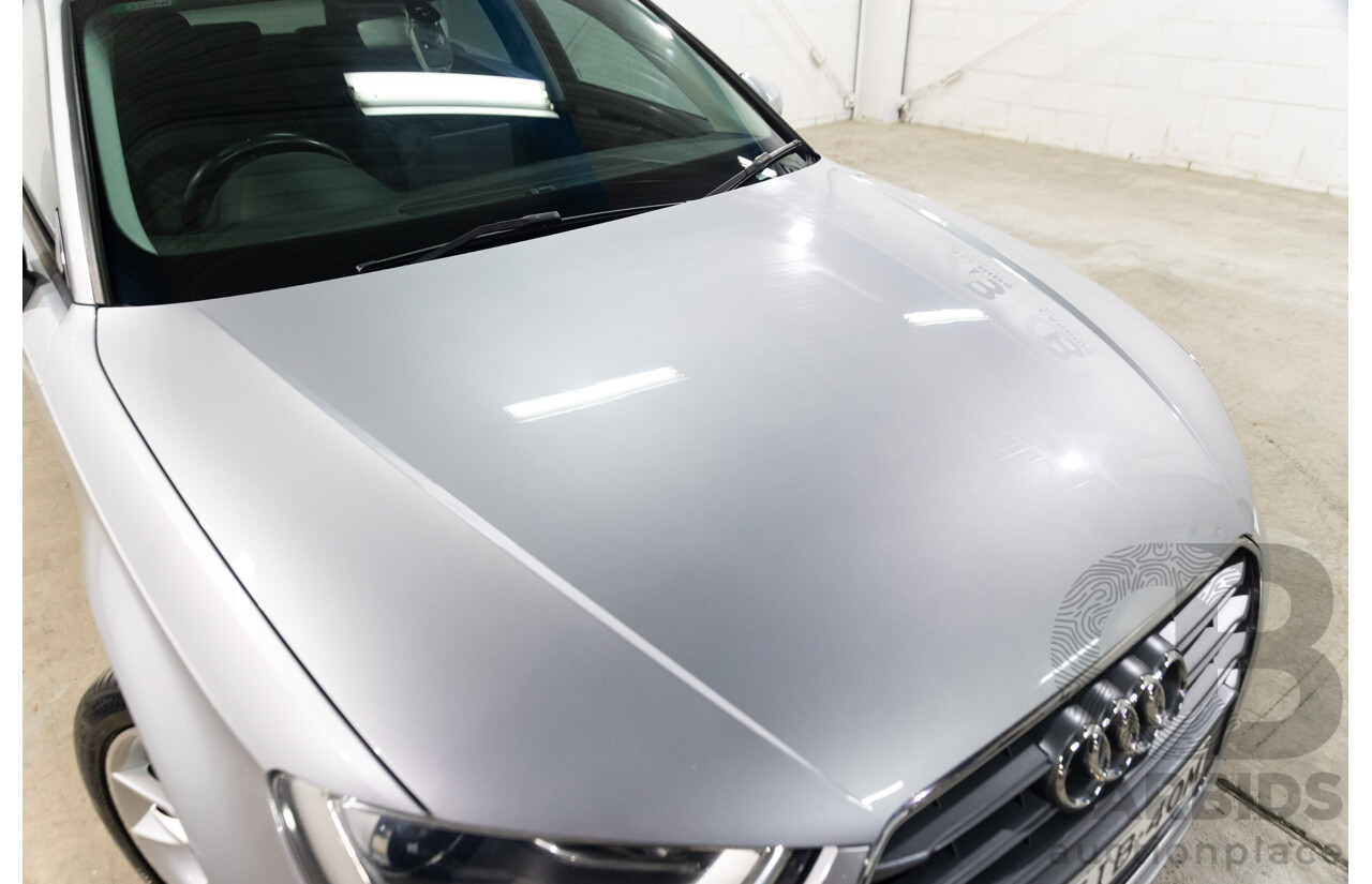 09/2015 Audi A3 SPORTBACK 1.6 TDI ATTRACTION FWD 8V MY16 5D Hatchback Ice Silver Metallic Turbo Diesel 1.6L