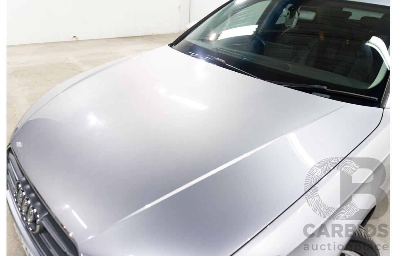 09/2015 Audi A3 SPORTBACK 1.6 TDI ATTRACTION FWD 8V MY16 5D Hatchback Ice Silver Metallic Turbo Diesel 1.6L