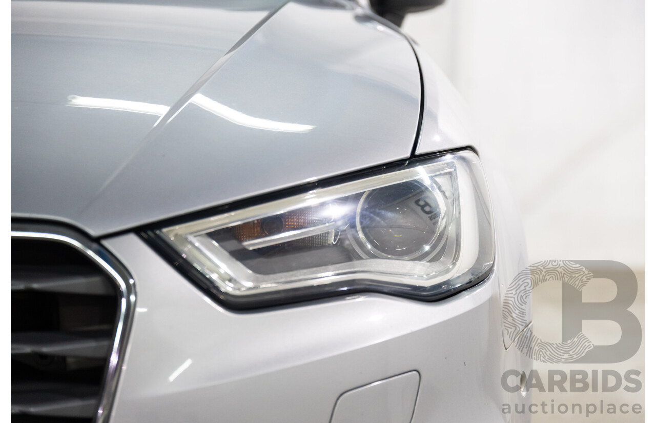 09/2015 Audi A3 SPORTBACK 1.6 TDI ATTRACTION FWD 8V MY16 5D Hatchback Ice Silver Metallic Turbo Diesel 1.6L