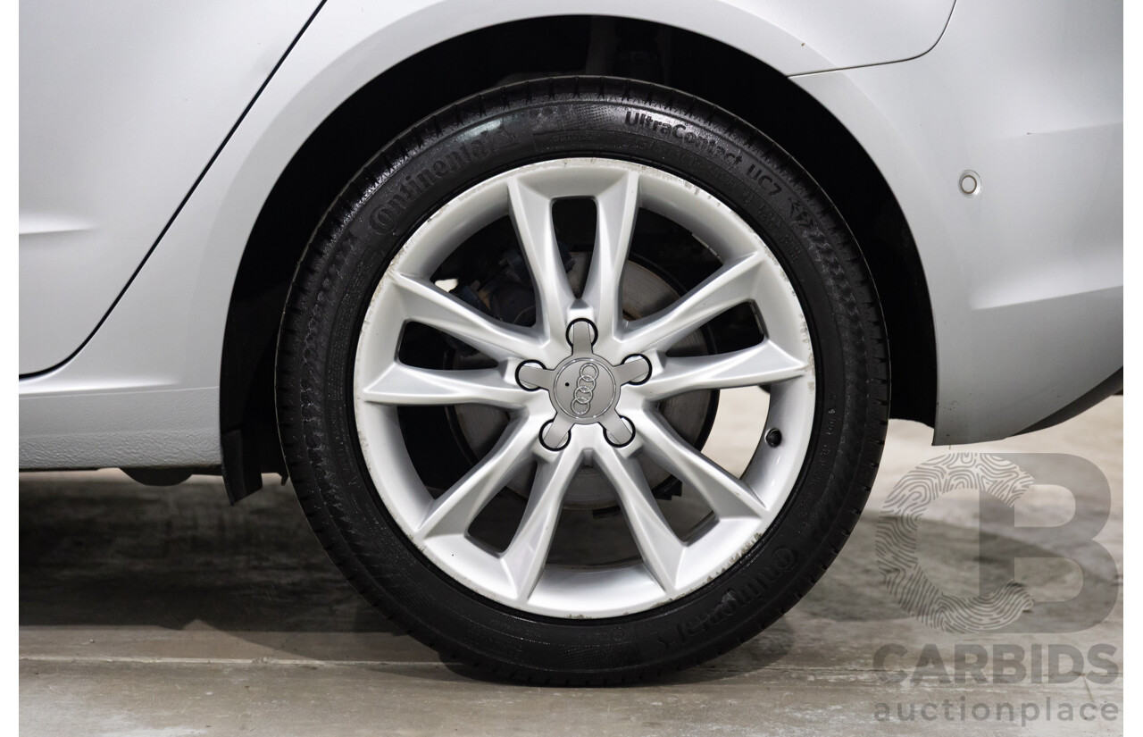 09/2015 Audi A3 SPORTBACK 1.6 TDI ATTRACTION FWD 8V MY16 5D Hatchback Ice Silver Metallic Turbo Diesel 1.6L