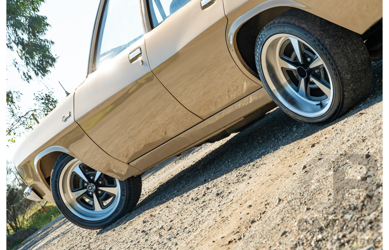6/1977 Holden HX Kingswood 4d Sedan Buckskin Cream / Brown LS1 V8 5.7L - Original V8 Car