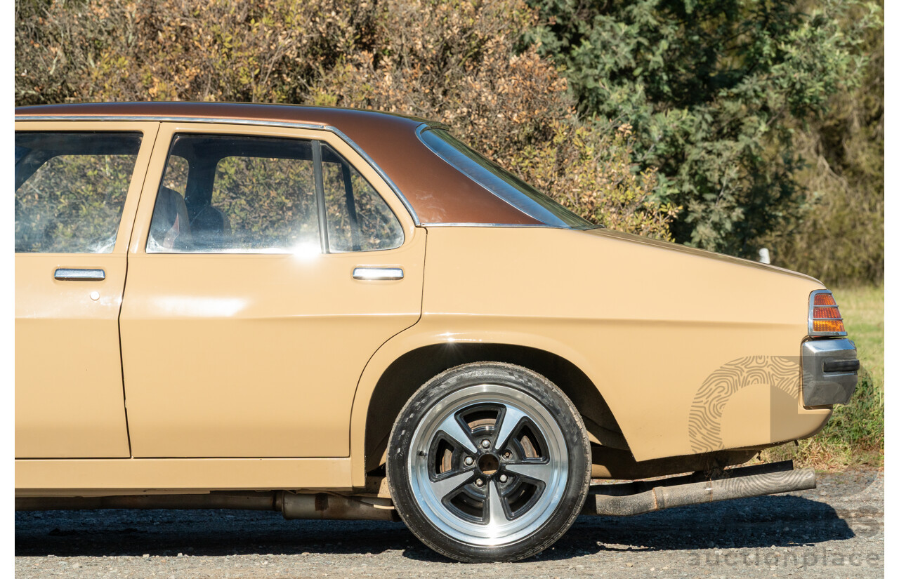 6/1977 Holden HX Kingswood 4d Sedan Buckskin Cream / Brown LS1 V8 5.7L - Original V8 Car