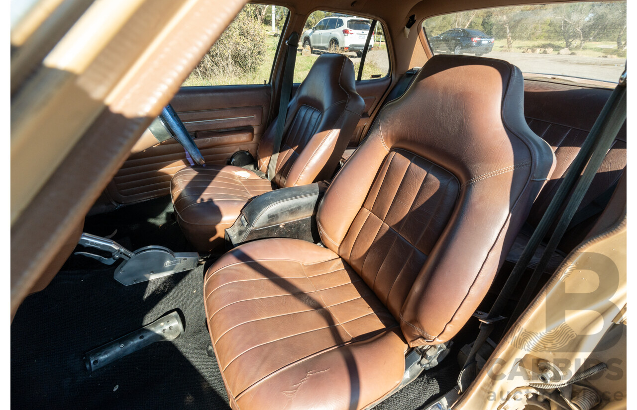 6/1977 Holden HX Kingswood 4d Sedan Buckskin Cream / Brown LS1 V8 5.7L - Original V8 Car