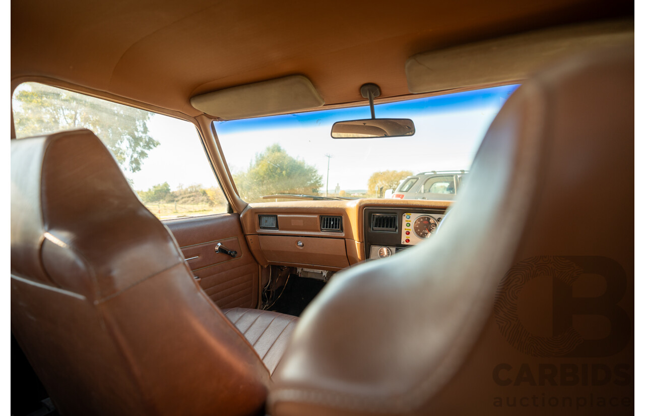 6/1977 Holden HX Kingswood 4d Sedan Buckskin Cream / Brown LS1 V8 5.7L - Original V8 Car