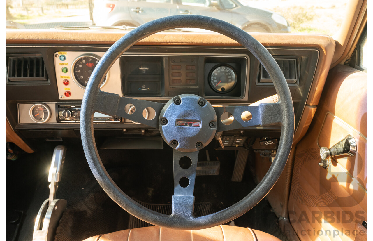 6/1977 Holden HX Kingswood 4d Sedan Buckskin Cream / Brown LS1 V8 5.7L - Original V8 Car