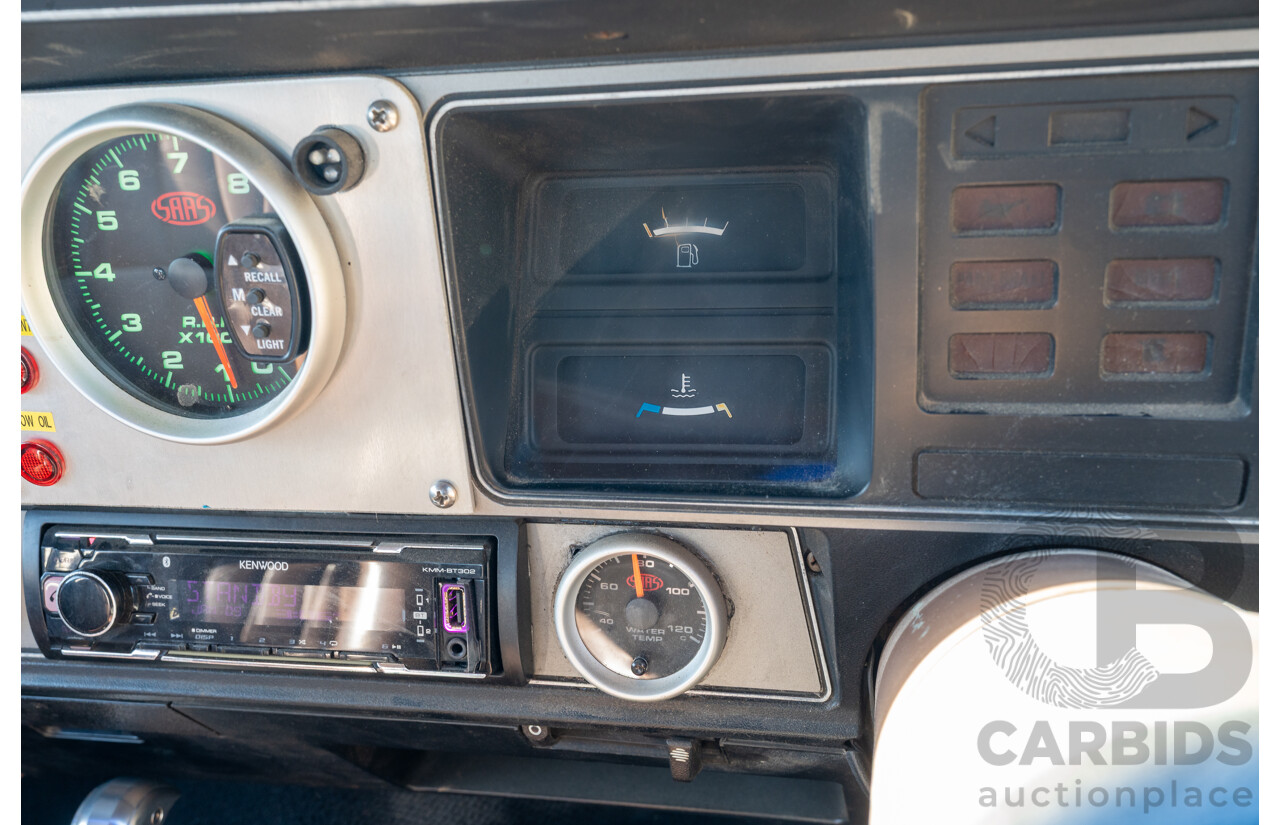 6/1977 Holden HX Kingswood 4d Sedan Buckskin Cream / Brown LS1 V8 5.7L - Original V8 Car