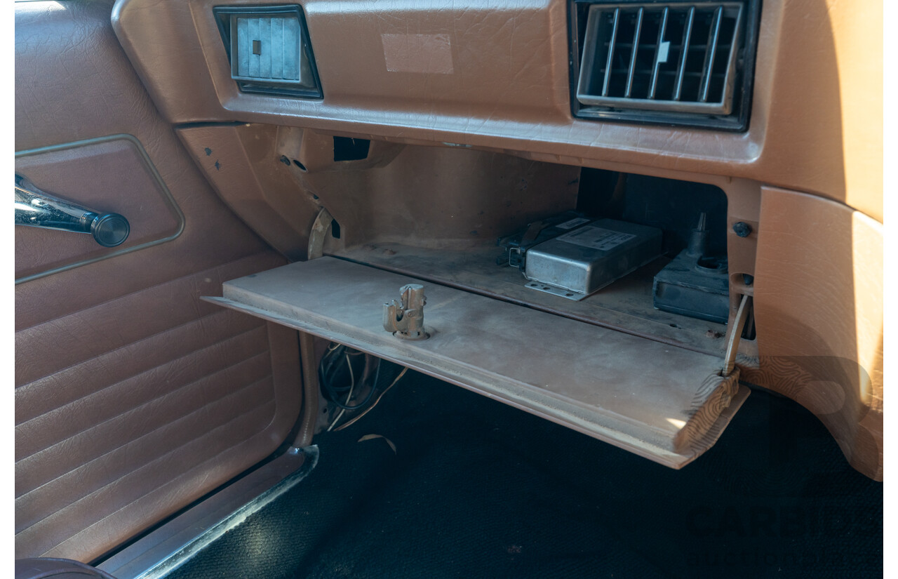 6/1977 Holden HX Kingswood 4d Sedan Buckskin Cream / Brown LS1 V8 5.7L - Original V8 Car