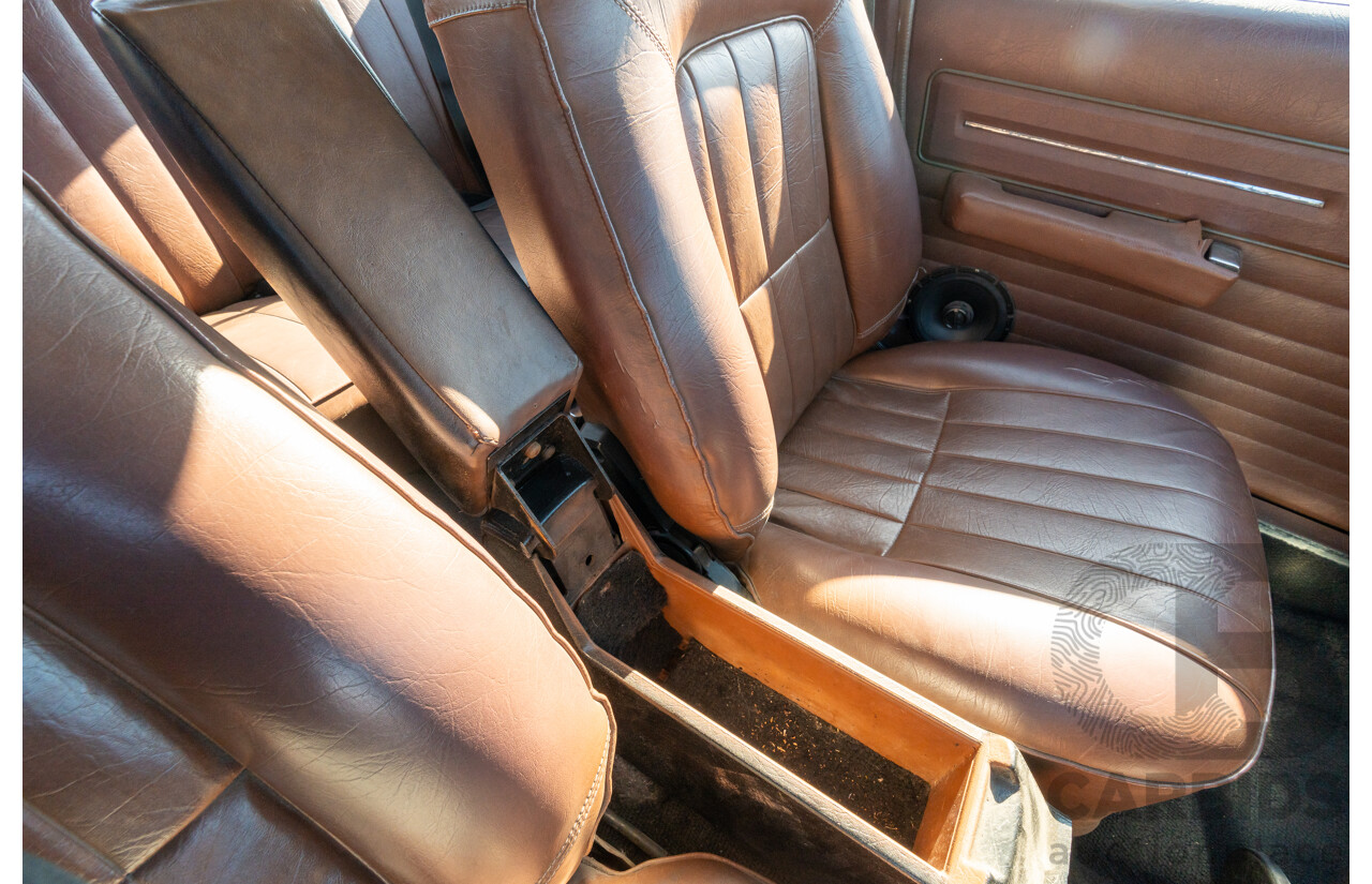 6/1977 Holden HX Kingswood 4d Sedan Buckskin Cream / Brown LS1 V8 5.7L - Original V8 Car