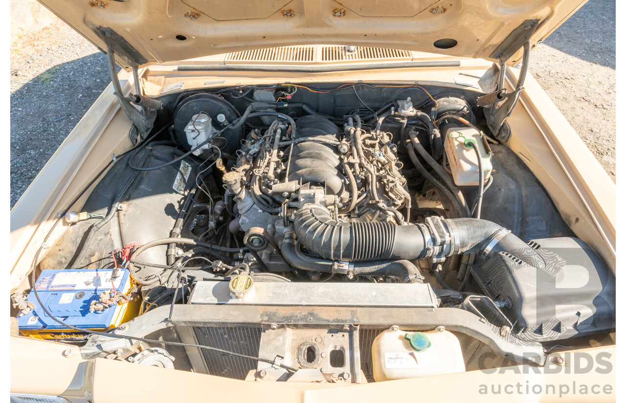 6/1977 Holden HX Kingswood 4d Sedan Buckskin Cream / Brown LS1 V8 5.7L - Original V8 Car