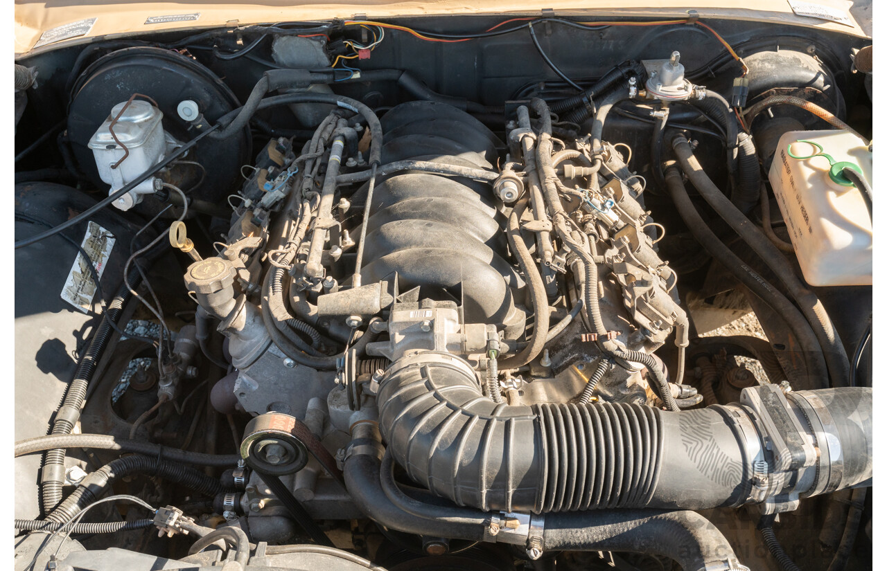 6/1977 Holden HX Kingswood 4d Sedan Buckskin Cream / Brown LS1 V8 5.7L - Original V8 Car