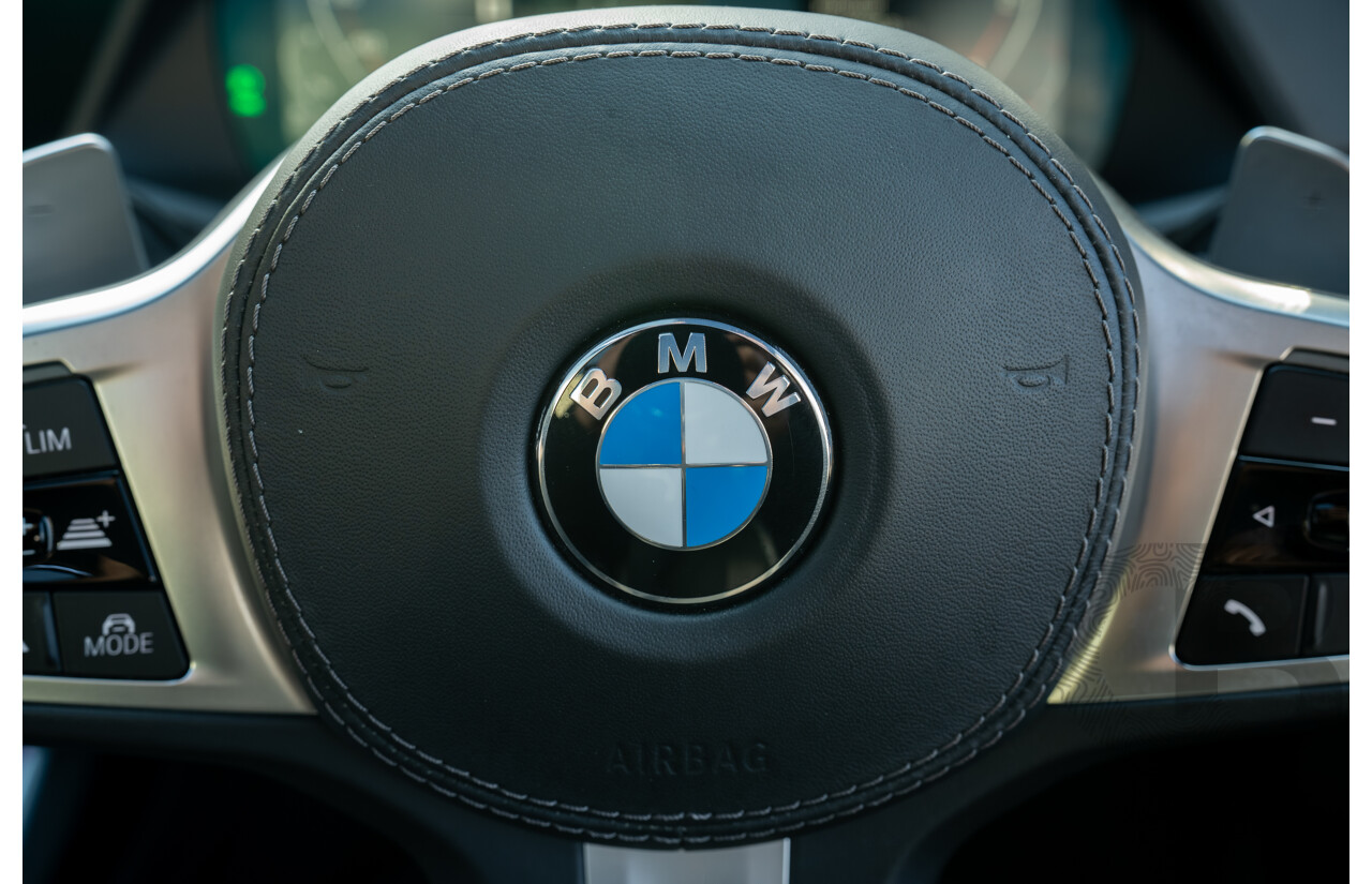 05/2019 BMW X7 M50d (AWD) G07 MY19 4d Wagon Mineral White Metallic Quad Turbo Diesel 3.0L - 7 Seater