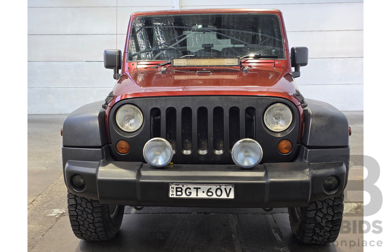 5/2007 Jeep Wrangler Unlimited Sport (4x4) JK 4d Softtop Red V6 3.8L