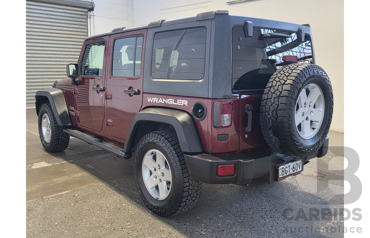 5/2007 Jeep Wrangler Unlimited Sport (4x4) JK 4d Softtop Red V6 3.8L