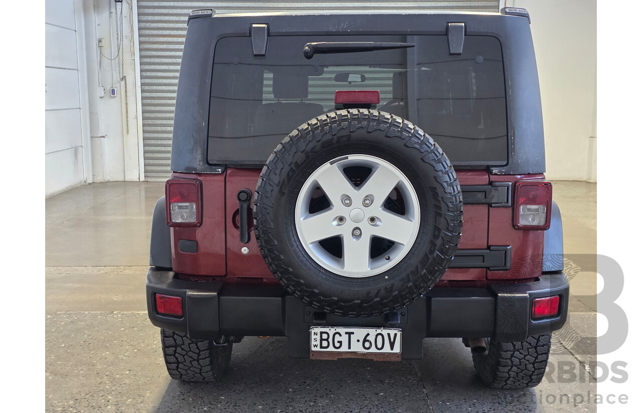 5/2007 Jeep Wrangler Unlimited Sport (4x4) JK 4d Softtop Red V6 3.8L
