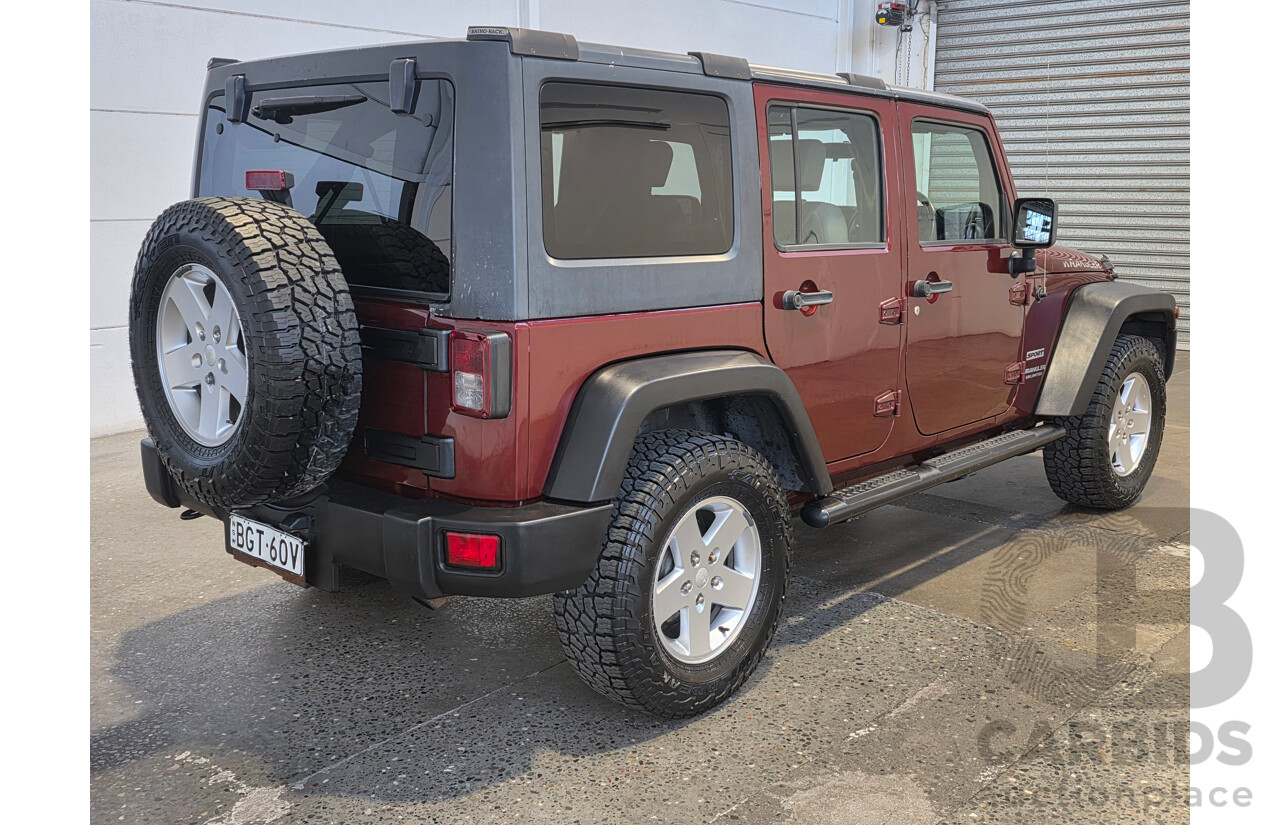 5/2007 Jeep Wrangler Unlimited Sport (4x4) JK 4d Softtop Red V6 3.8L