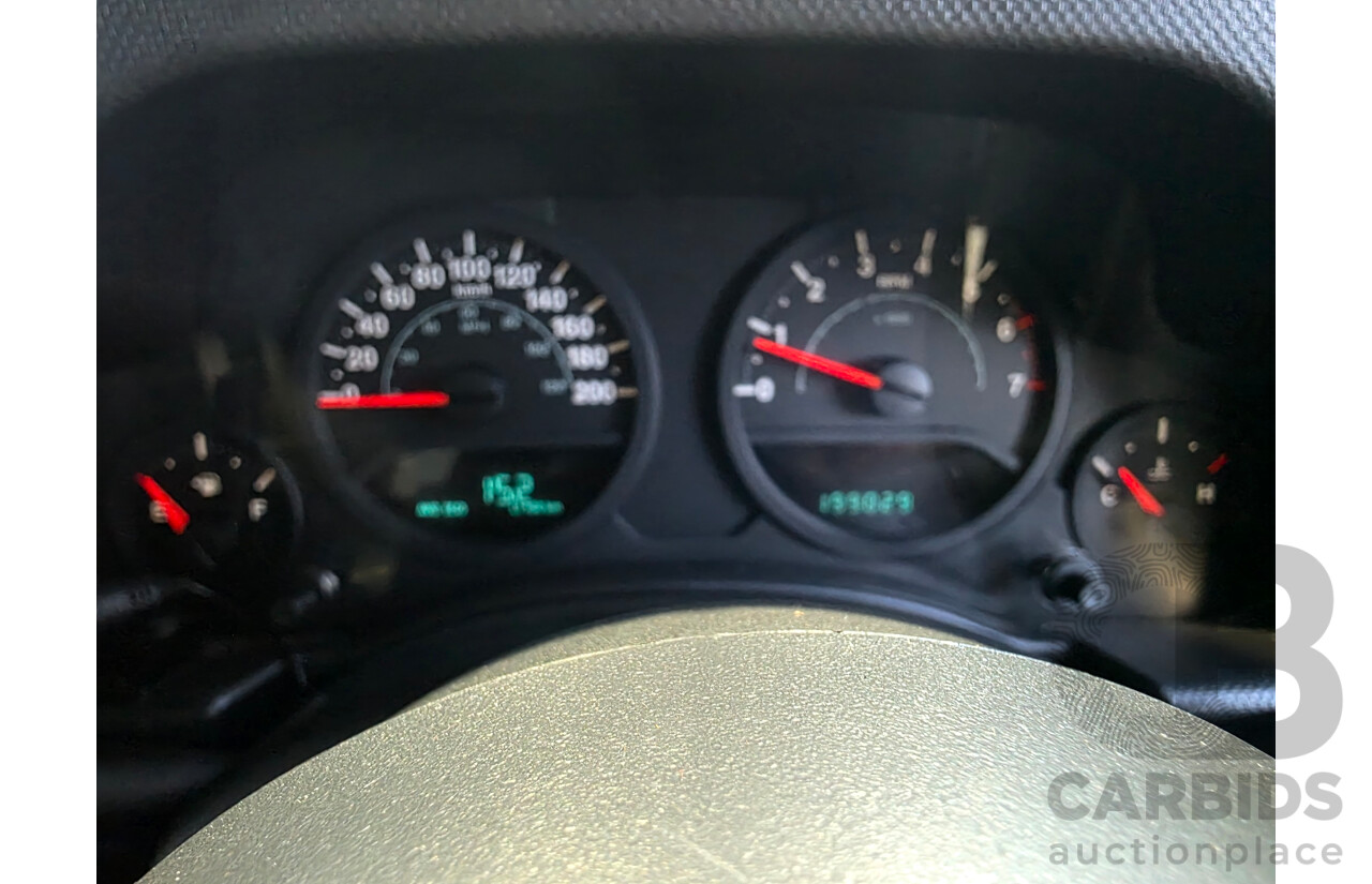 5/2007 Jeep Wrangler Unlimited Sport (4x4) JK 4d Softtop Red V6 3.8L