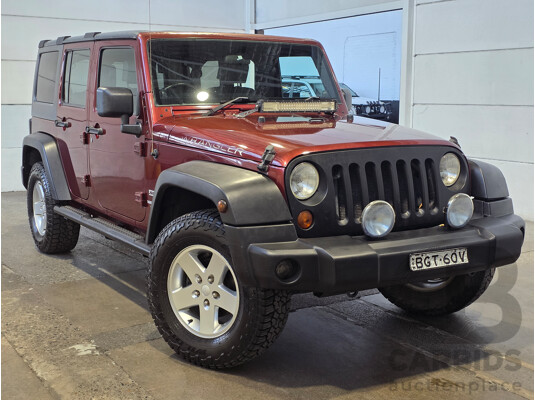 5/2007 Jeep Wrangler Unlimited Sport (4x4) JK 4d Softtop Red V6 3.8L
