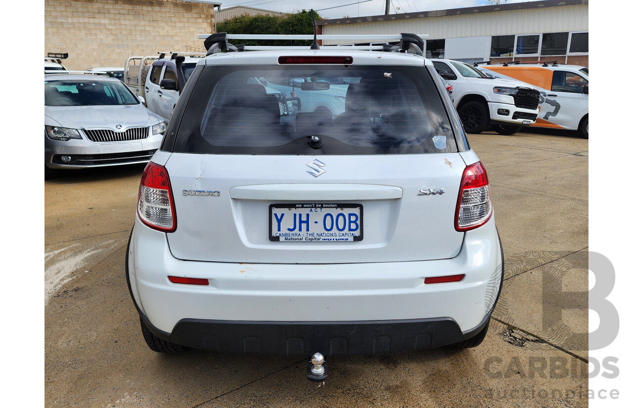 11/2012 Suzuki SX4 GY MY11 5d Hatchback White 2.0L